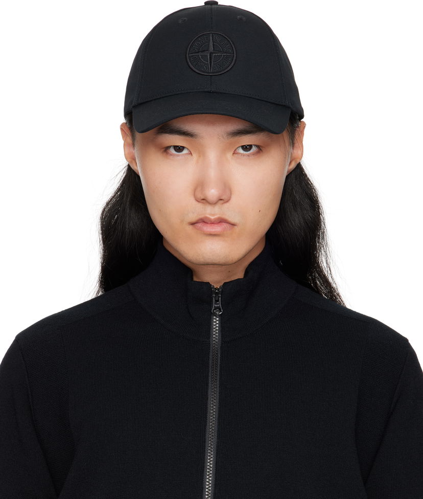 Kapa Stone Island Stone Island Cotton Reps Cap Crna | S15 9100013 S0248