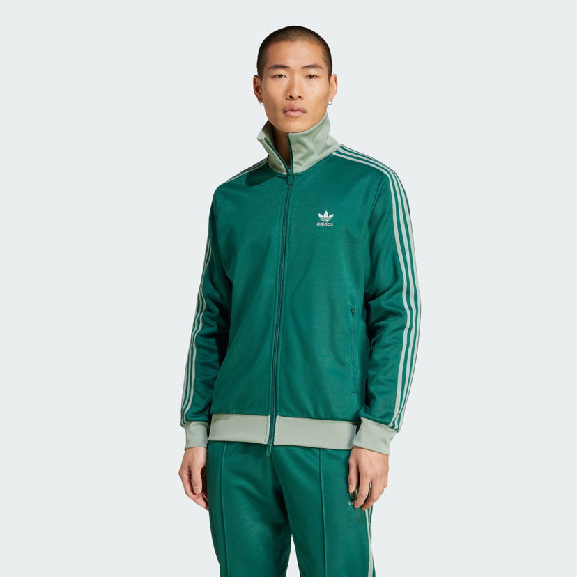 Dukserice adidas Performance Adicolor Classics Beckenbauer Track Jacket Zelena | JP2520