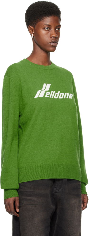 Džemper We11done Jacquard Sweater Zelena | WD-KT0-24-605-U-OV, 1