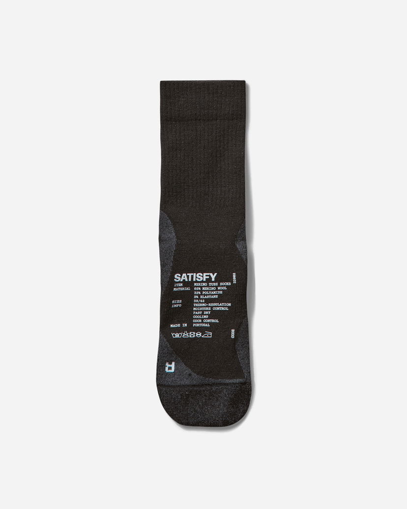 Čarape Satisfy Merino Tube Socks Crna | 32002 BK