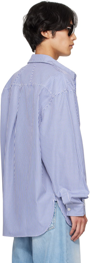 Košulja Rhude Rhude Side Logo Long Sleeve Shirt Plava | RHPF25SR10012, 2