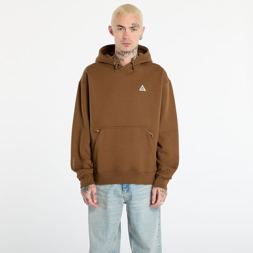 Dukserice Nike ACG ACG Tuff Fleece Pullover Hoodie Smeđa | DZ3392-235