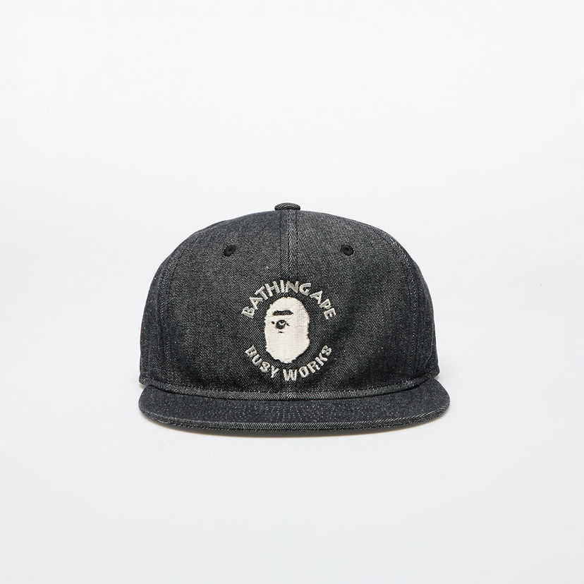 Kapa BAPE Busy Work Denim Cap M Black Crna | 001CPK801002M BLK