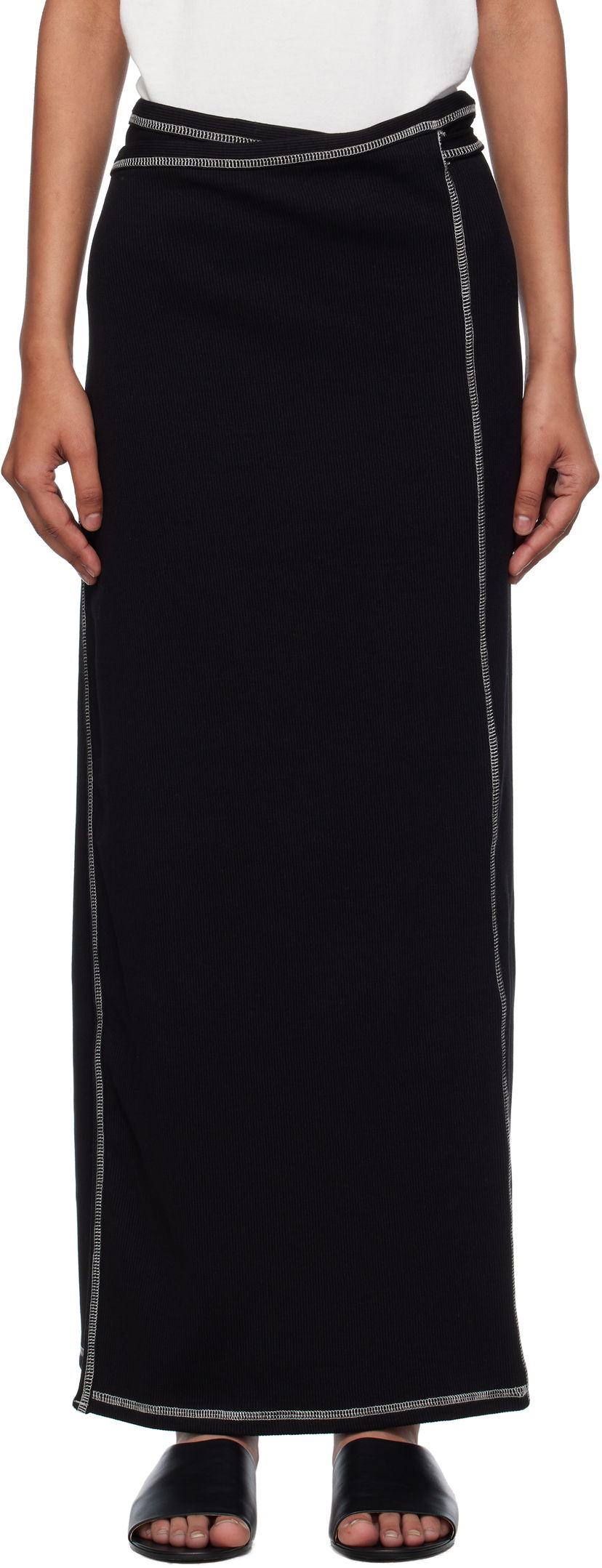 Suknja Baserange Baserange Brig Maxi Skirt Crna | SSBR-CR-AU25