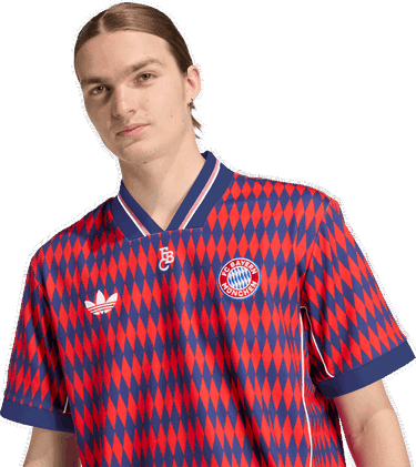 Dres adidas Performance FC Bayern Munich LFSTLR Patterned Polo Jersey Višebojno | JM9421, 2