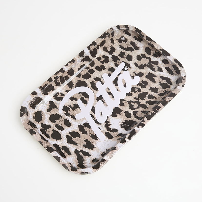 Home decor Patta Leopard Print Rolling Tray Multi Universal Bež | POC-AW25-9040-884-0009-084
