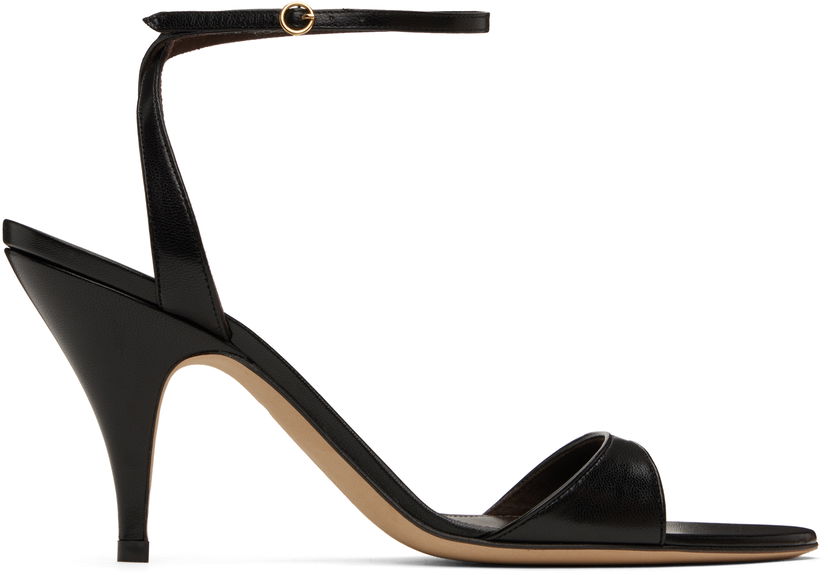 Dodaci The Row The Row Vika Ankle Strap Heeled Sandals Crna | F1584-SL1