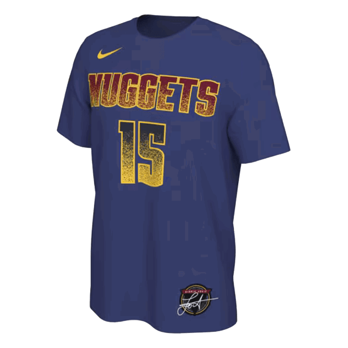 Majica kratkih rukava Nike Denver Nuggets Select Series Name & Number T-Shirt Plava | HQ1316-495, 0