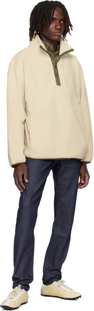 Džemper A.P.C. A.P.C. Willy Fleece Pullover Bež | PSAIF-H27990, 3