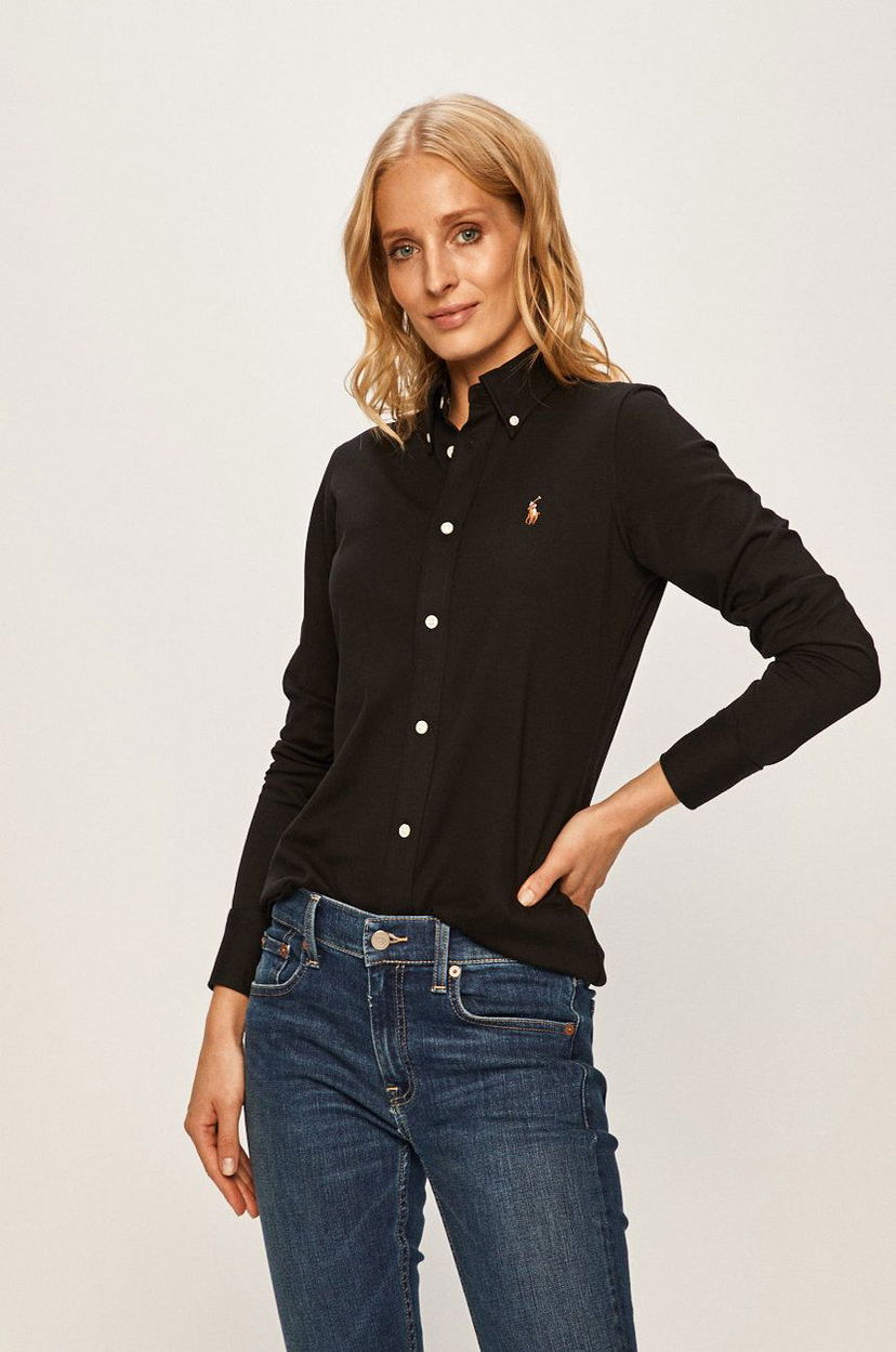 Košulja Polo by Ralph Lauren Polo Ralph Lauren Regular Fit Classic Collar Shirt Crna | 211664427010