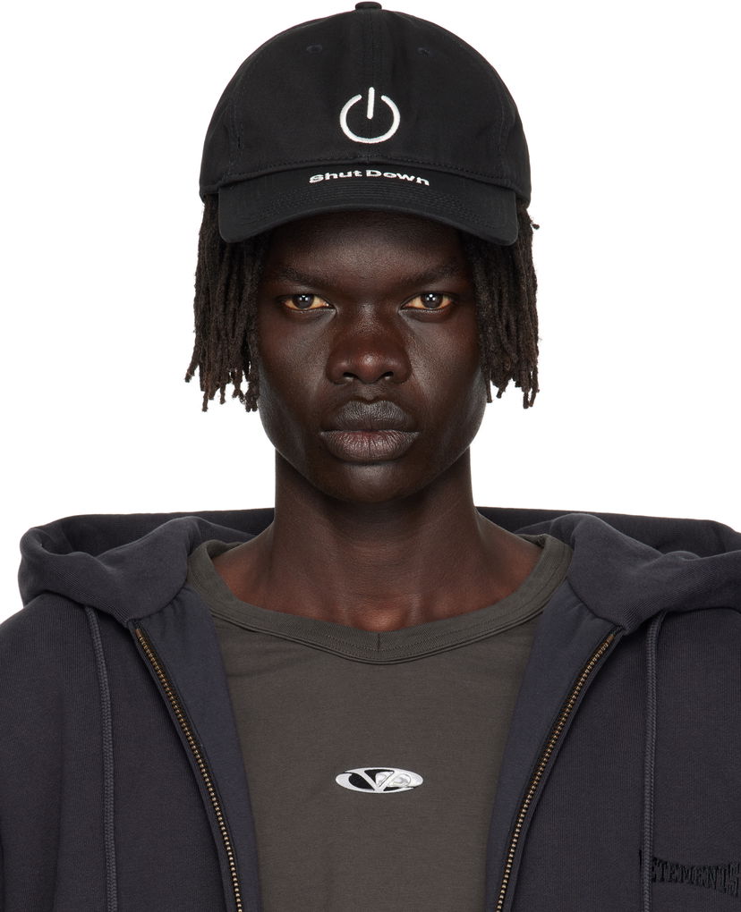 Kapa VETEMENTS VETEMENTS 'Shut Down' Baseball Cap Crna | UH76CA790B