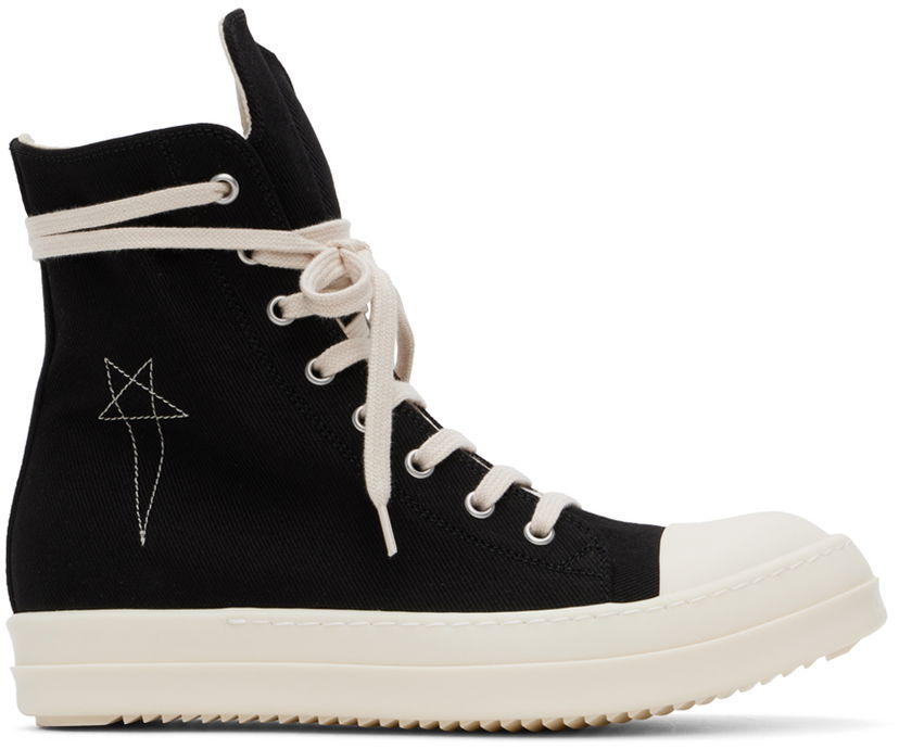 Tenisice i cipele Rick Owens Rick Owens DRKSHDW Porterville High-Top Crna | DS02D2800 DOEM9