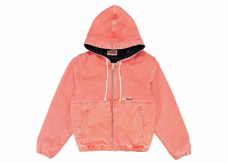 Vjetrovka Stüssy Stussy Work Jacket Ružičasta | 115689_FADE