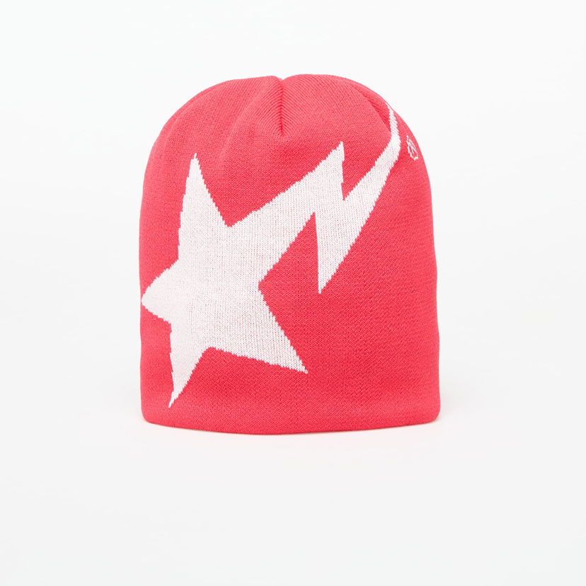 Kapica BAPE A BATHING APE Sta Knit Cap Ružičasta | 001HTL301004MRED