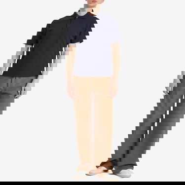 Polo majica Saint Laurent Cotton Pique Polo Shirt, Size Large Tamnoplava | 798944-Y37HC-4140, 4