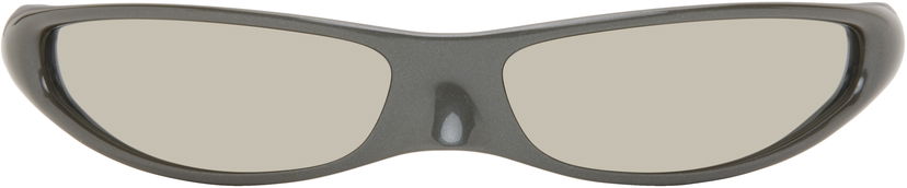 Sunčane naočale Balenciaga Balenciaga Blade Rectangle Sunglasses Siva | BB0383S-004