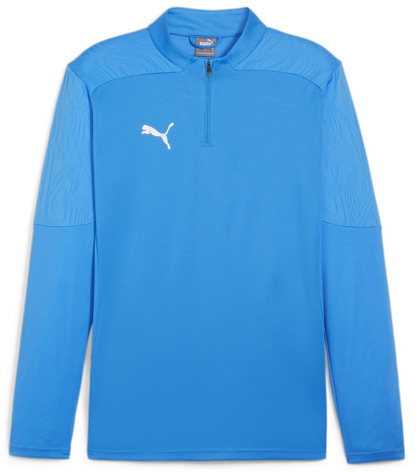 Majica kratkih rukava Puma teamFINAL Training 1/4 Zip Top Plava | 658551-02
