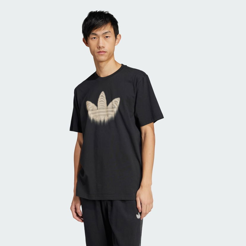 Majica kratkih rukava adidas Performance Skeleton Trefoil Graphic Tee Crna | JI5871