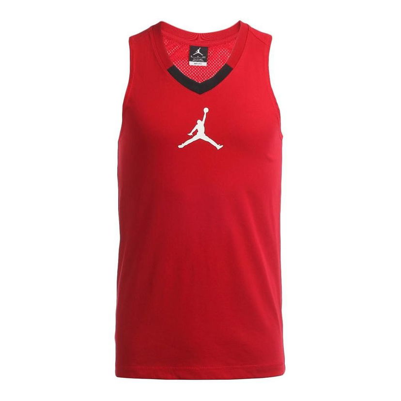Majica bez rukava Jordan Rise 4 Basketball Jersey Crvena | 683998-687