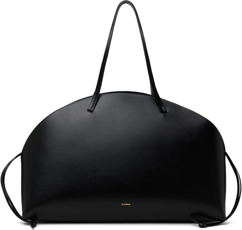 Tote bag Jil Sander Jil Sander Curve Large Shoulder Bag Crna | J07ZH0053_P7100