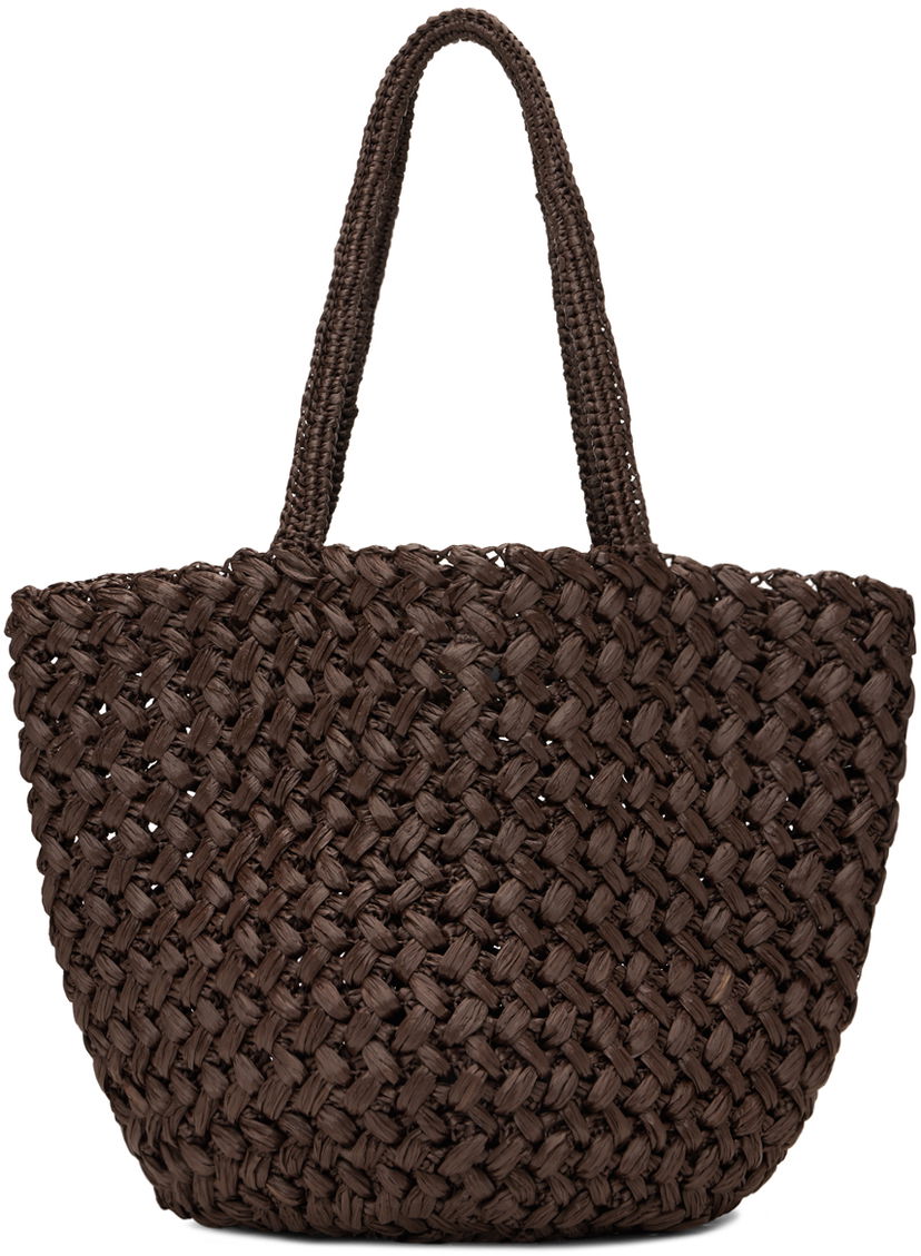 Tote bag The Row The Row Estelle Woven Tote Smeđa | W1655-W756