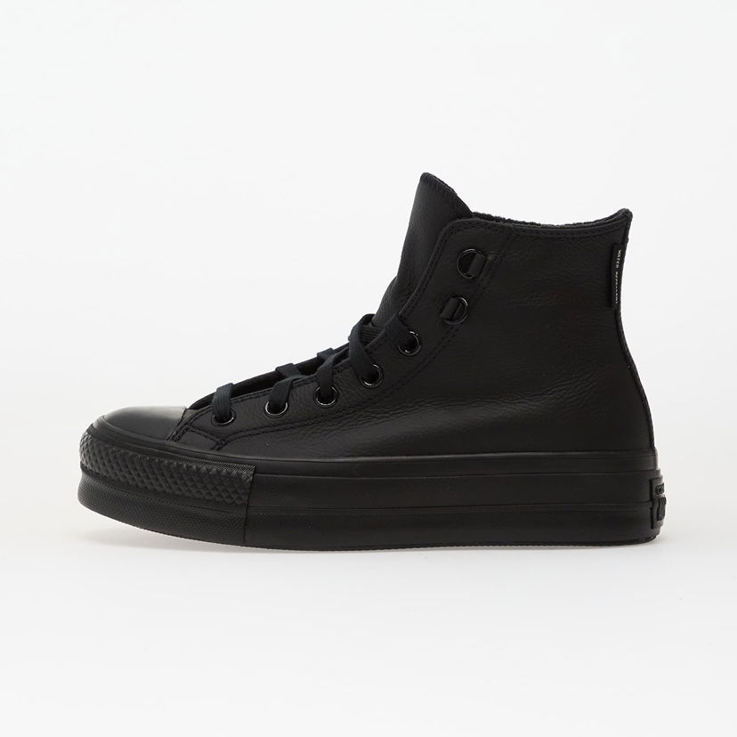 Tenisice i cipele Converse Chuck Taylor All Star Lift Platform Leather Hi Crna | A12969C