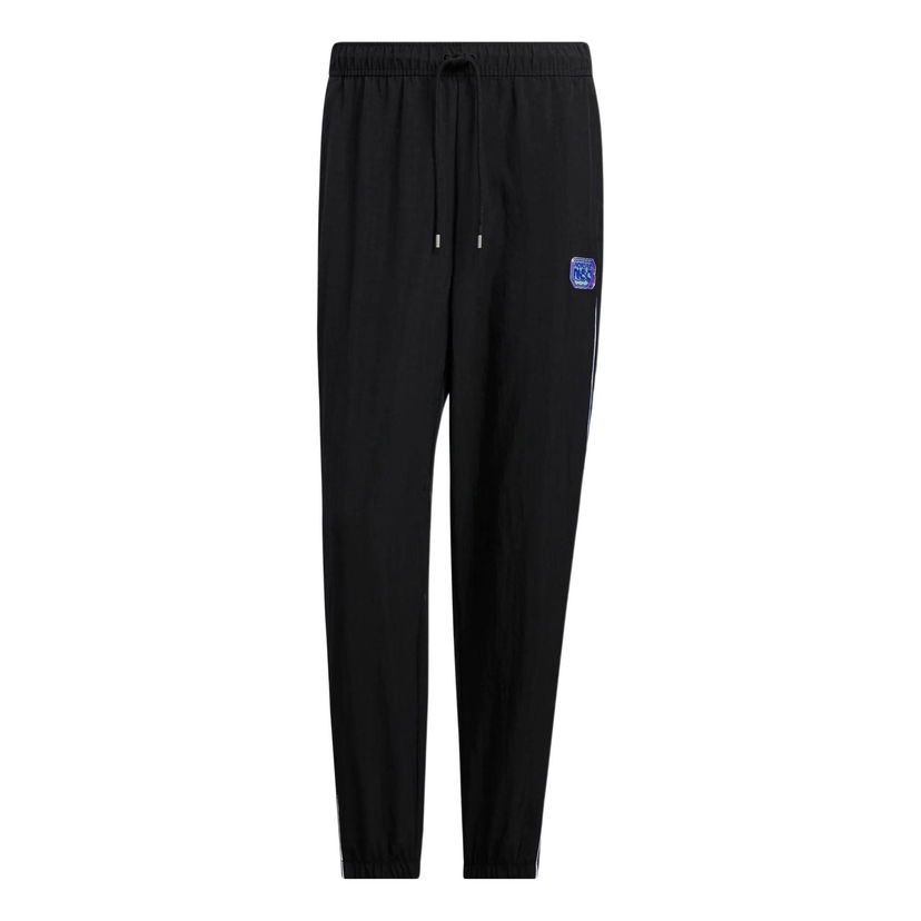Hlače adidas Originals Basketball Logo Pants Crna | IB7657
