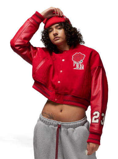 Bomber jakna Jordan Teyana Taylor x Jacket Crvena | FB2642-687