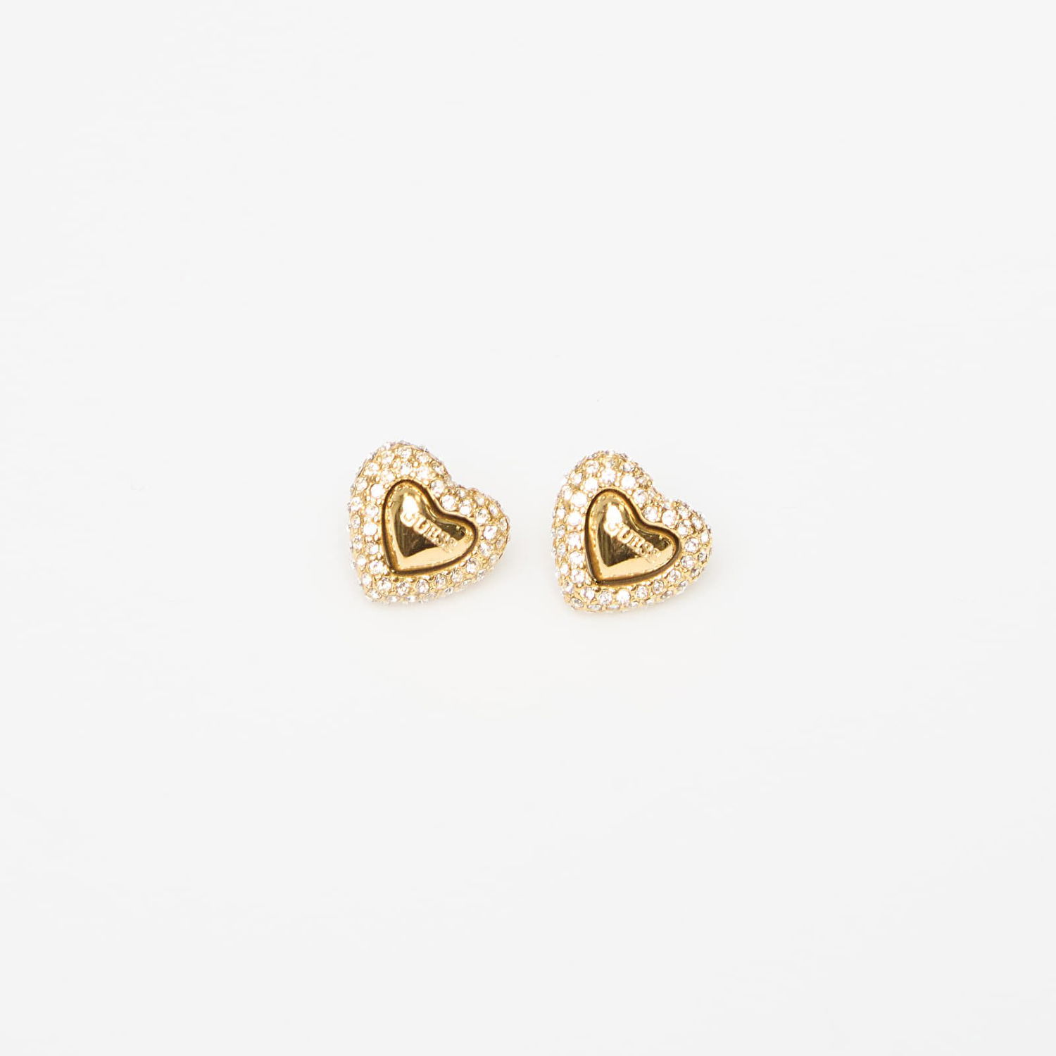 Naušnice GUESS Beloved Heart Stud Earrings with Stones Višebojno | JUBE05020JWYG-GOLD, 0