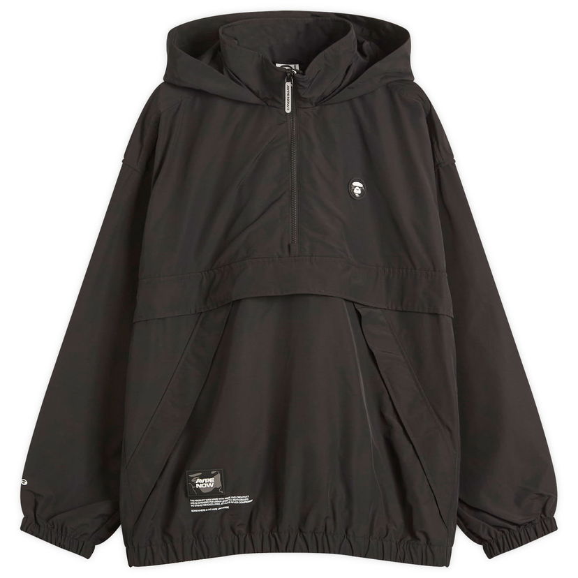 Vjetrovka AAPE by A Bathing Ape AAPE Now Anorak Jacket, Size Large Crna | AAPLJM7705XX-BLK