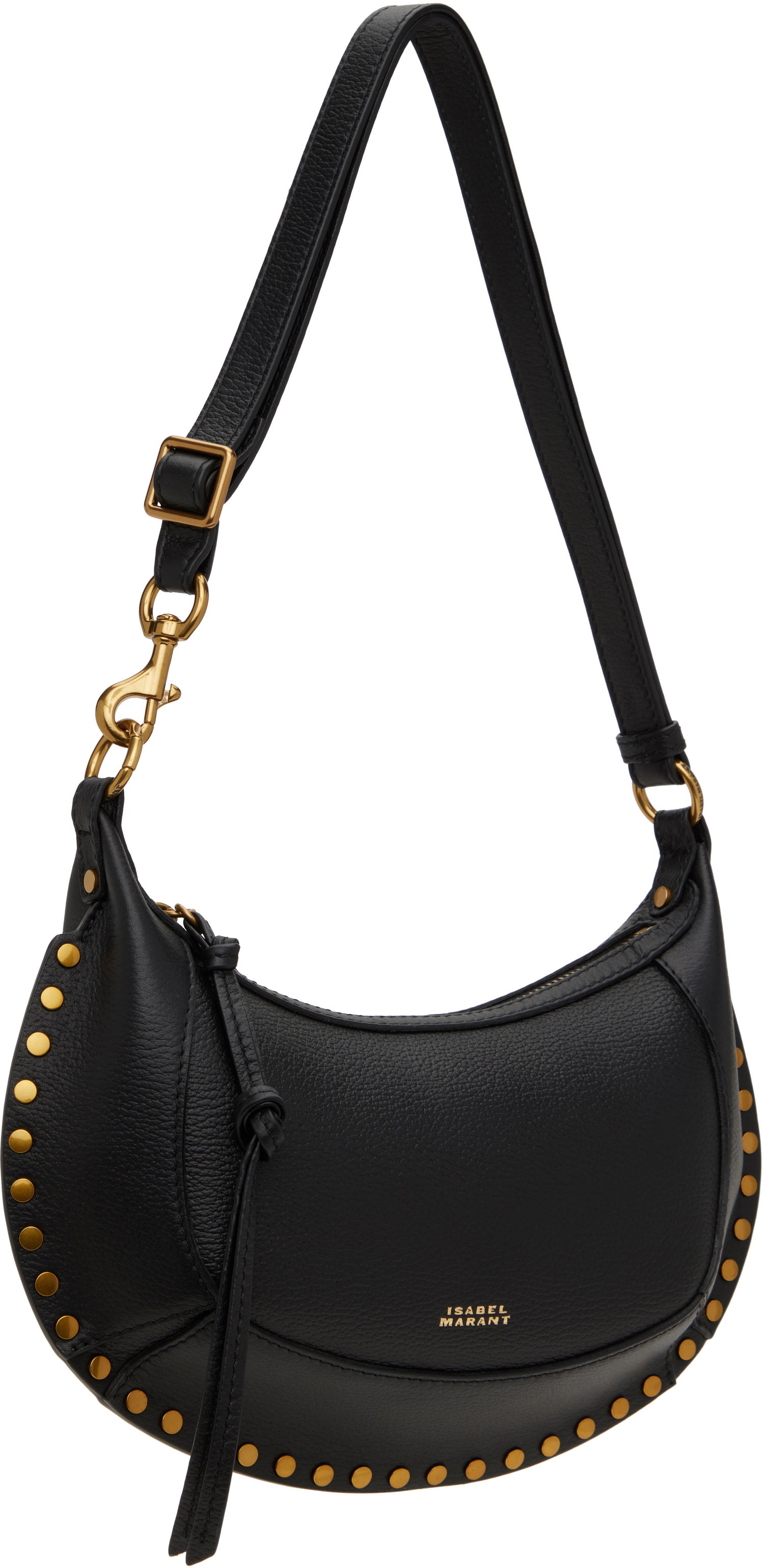 Torba za rame ISABEL MARANT Isabel Marant Oskan Moon Shoulder Bag Crna | PP0003FA-A1C02M, 1