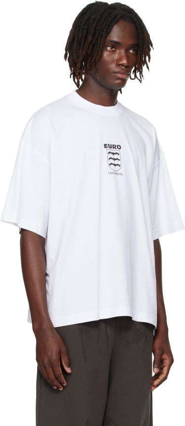 Majica kratkih rukava VETEMENTS Vetements Bats Logo Regular T-Shirt Bijela | UH76TR650W, 1