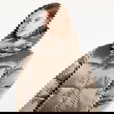 Pernata jakna CALVIN KLEIN Shiny Satin Puffer Coat Brindle Bež | J20J224617 PAV, 1