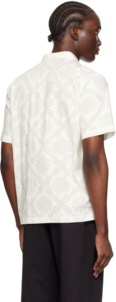 Košulja Universal Works Universal Works Minari Print Resort Shirt Bijela | P3078, 2