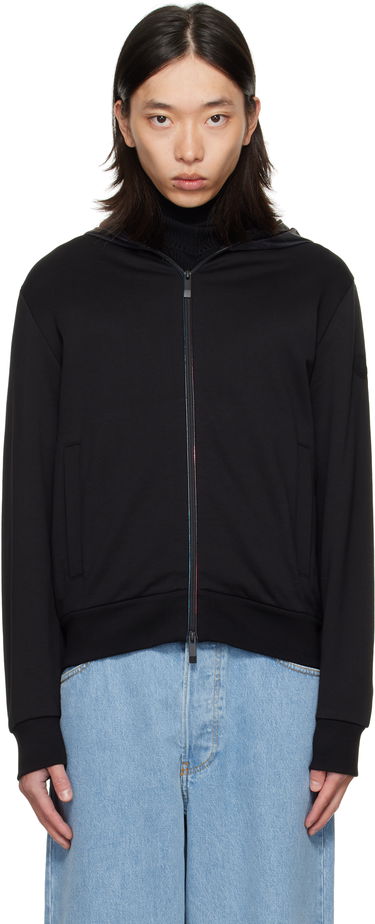 Jakna Moncler Moncler Zip Up Cardigan Jacket Crna | K20918G0001389AZY, 0