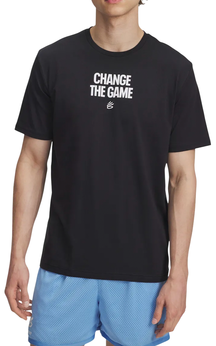 Majica kratkih rukava Under Armour T-Shirt Curry Playable Crna | 6007304-001, 0