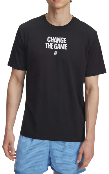 Majica kratkih rukava Under Armour T-Shirt Curry Playable Crna | 6007304-001, 0