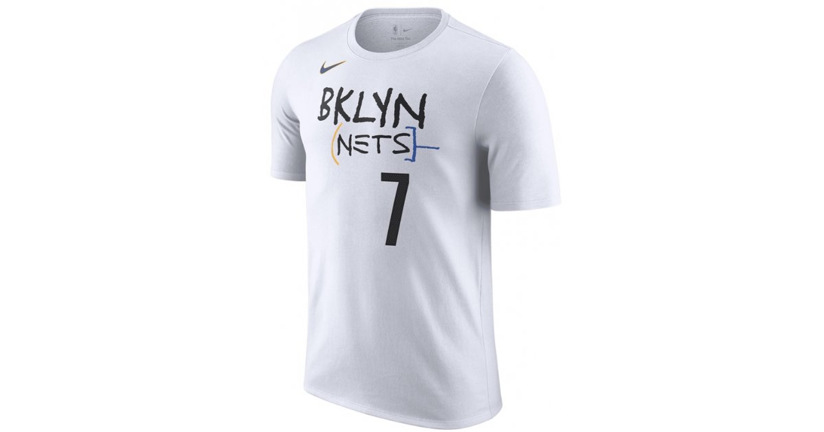 Majica kratkih rukava Nike Tee Kevin Durant Brooklyn Nets City Edition Bijela | dv5975-101, 1