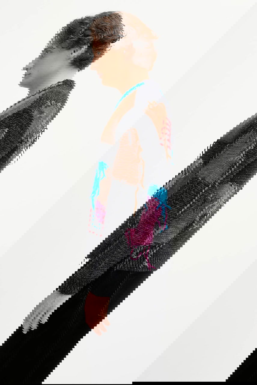 Džemper Andersson Bell Andersson Bell Intarisa Zip-Up Crewneck Cardigan Višebojno | atb1333u, 1