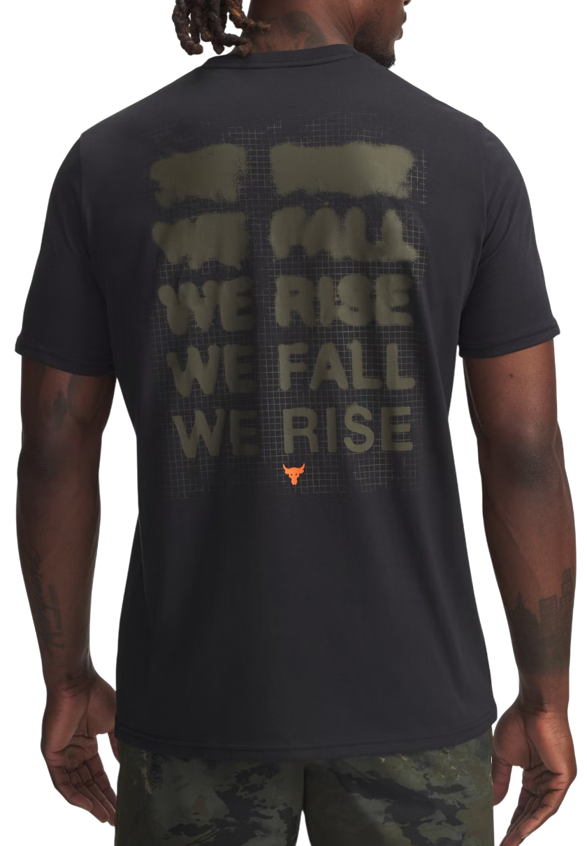 Majica kratkih rukava Under Armour Project Rock Q4 1 Short Sleeve Graphic T-Shirt Crna | 6005034-002, 1