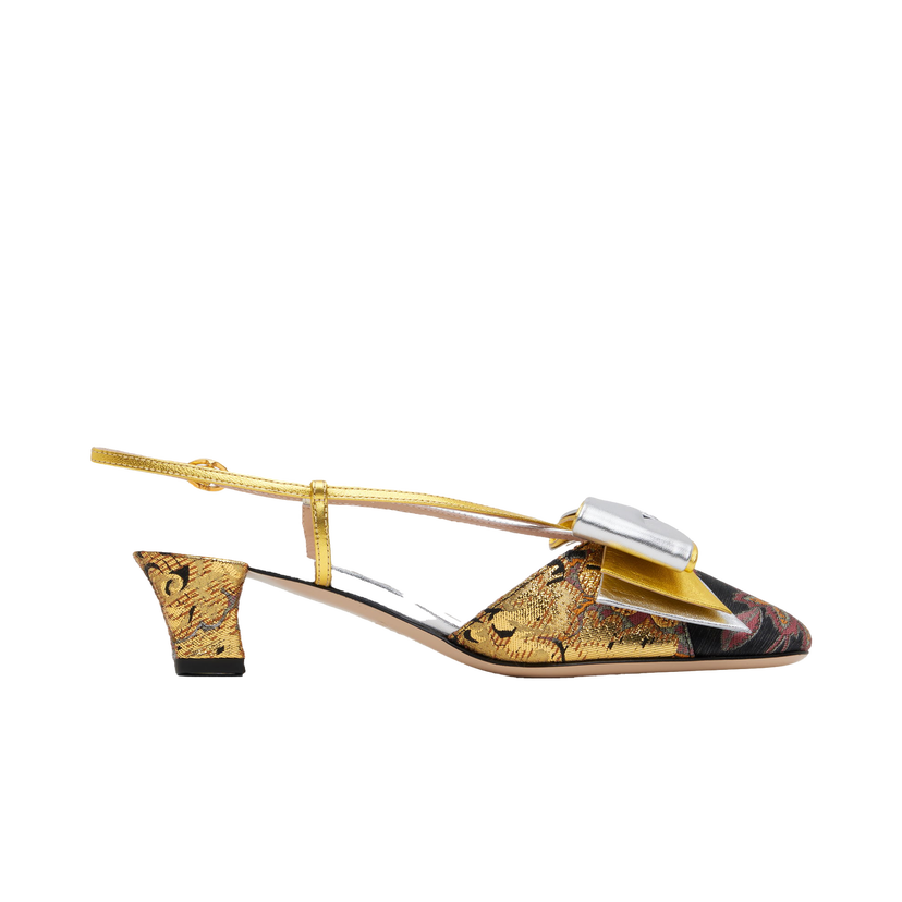 Tenisice i cipele Valentino Valentino Garavani Bowow Slingback Heels Višebojno | 6W2S0LB6QRU