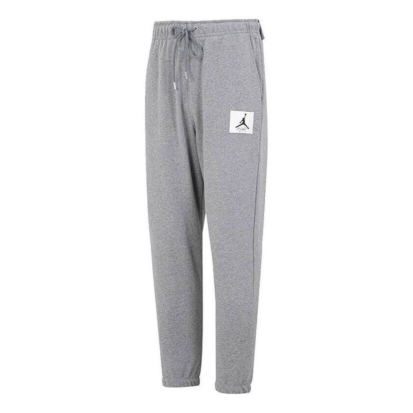 Trenirka Jordan Jordan Logo Casual Pants Siva | DQ7469-091