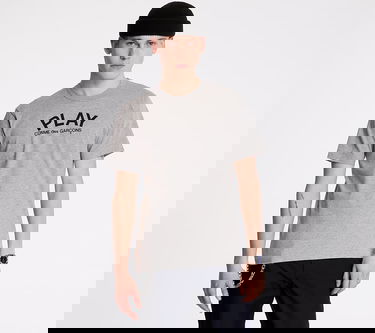 Majica kratkih rukava Comme des Garçons PLAY Tee Siva | AZT072 grey, 0