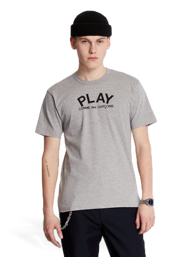 Majica kratkih rukava Comme des Garçons PLAY Tee Siva | AZT072 grey