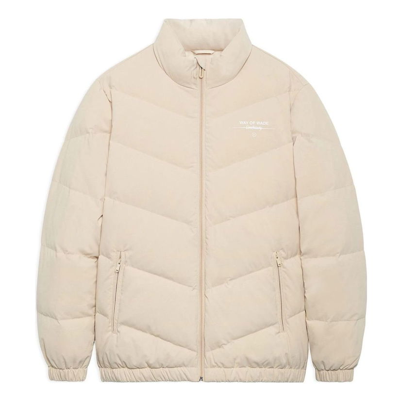 Pernata jakna Li-Ning Wade Graphic Down Jacket Bež | AYMS143-4