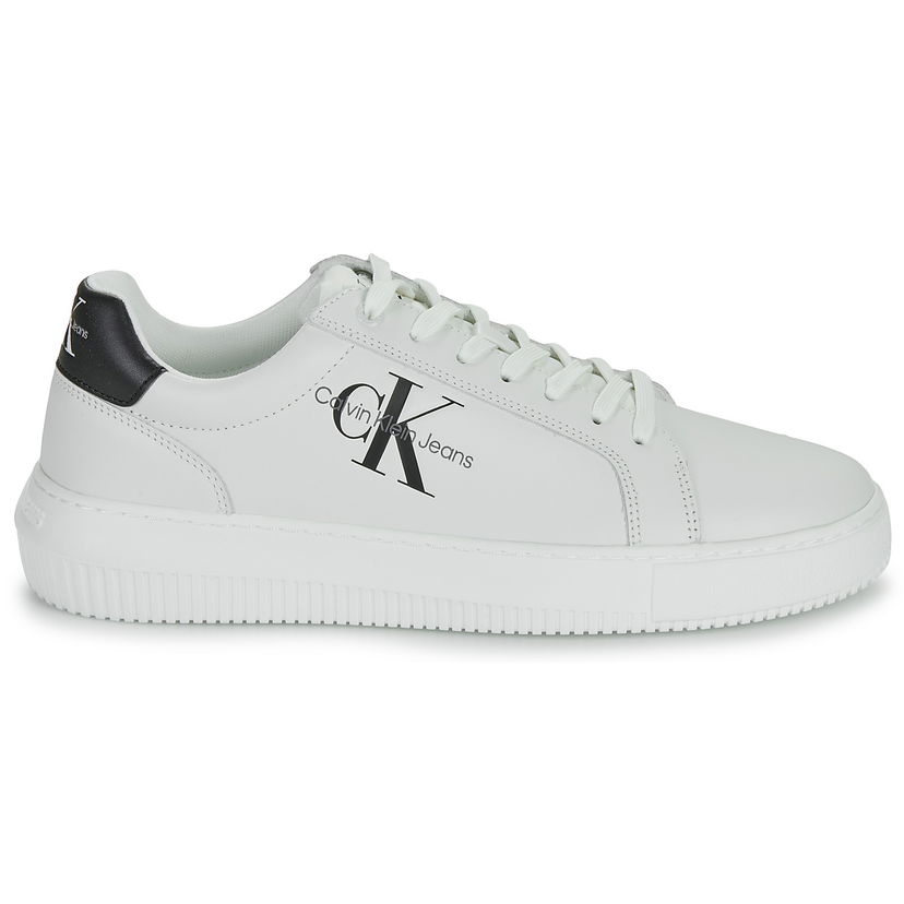 Tenisice i cipele CALVIN KLEIN Shoes (Trainers) Jeans CHUNKY CUPSOLE MONO LTH Bijela | YM0YM00681-0LD