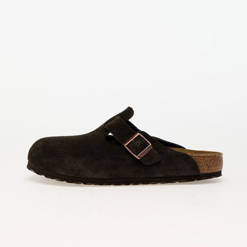 Tenisice i cipele Birkenstock Boston Suede Leather Crna | 60901