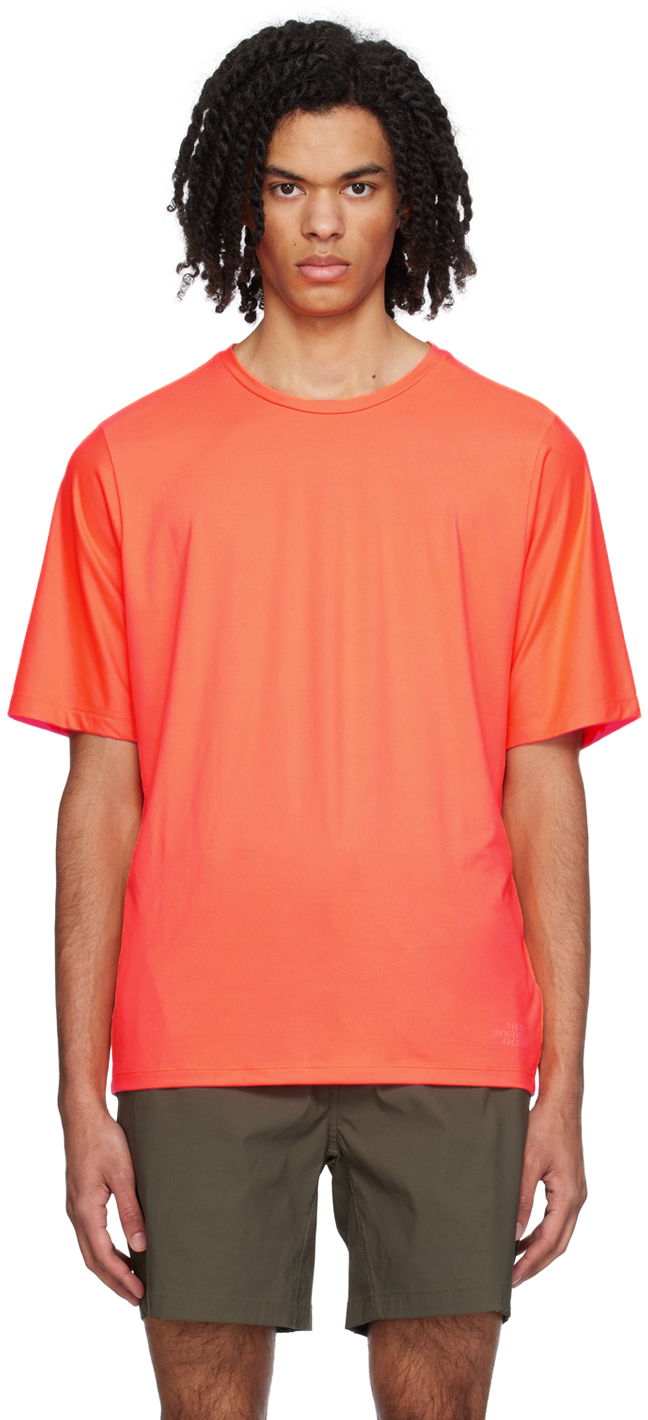 Majica kratkih rukava The North Face Orange Dune Sky T-Shirt Narančasta | NF0A86QV