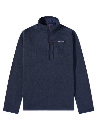Dukserice Patagonia Better Sweater 1/4 Zip Tamnoplava | 25523-NENA