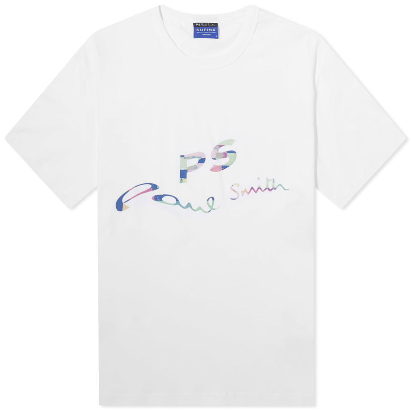 Majica kratkih rukava Paul Smith PS Logo T-Shirt by Paul Smith Bijela | M2R-731Y-MP4541-01
